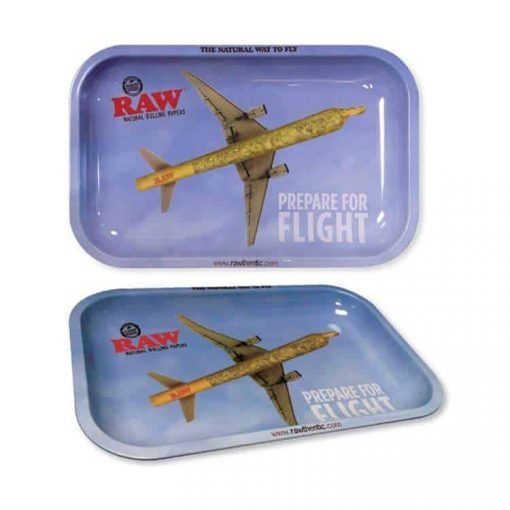 Raw Authentic Flying Large Rolling Tray