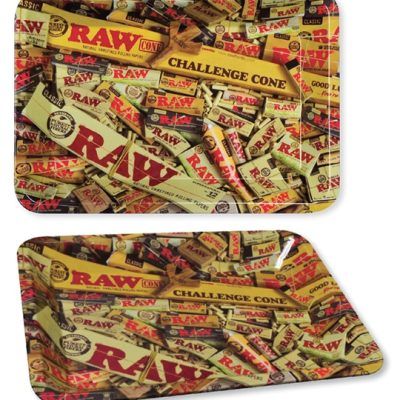 Raw Authentic Mixed Items Mini Rolling Tray