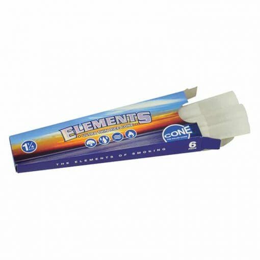 Elements 1 1/4” Pre-Roll Cones 6 Pack