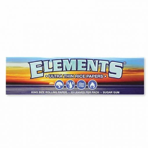 Elements Ultra Rice Paper King Size Rolling Papers
