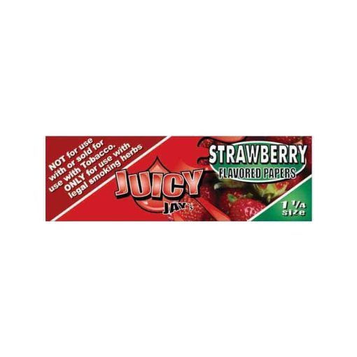 Juicy Jay Strawberry Rolling Papers 1 1/4”