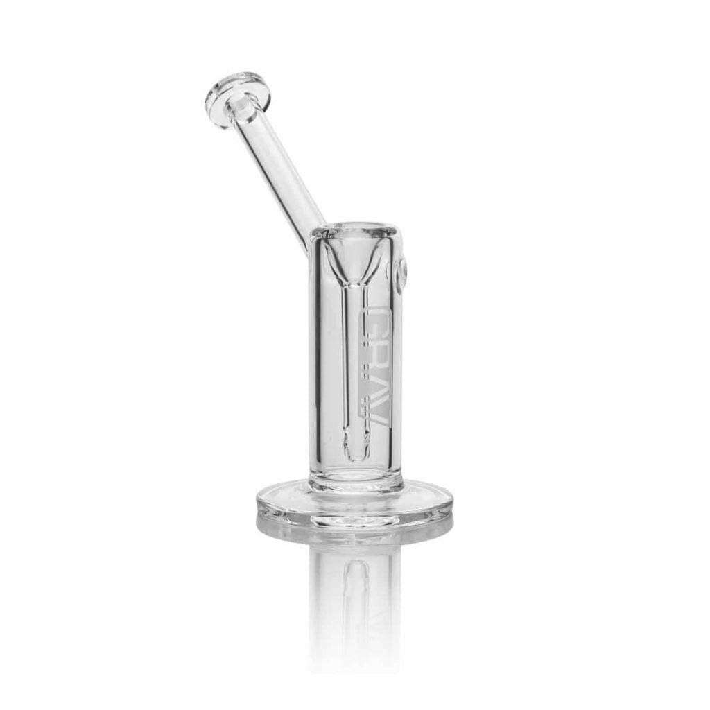 GRAV Labs Small Upright Bubbler | Glass Bongs | Cannabox