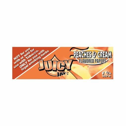 Juicy Jay Peaches and Cream Rolling Papers 1 1/4”