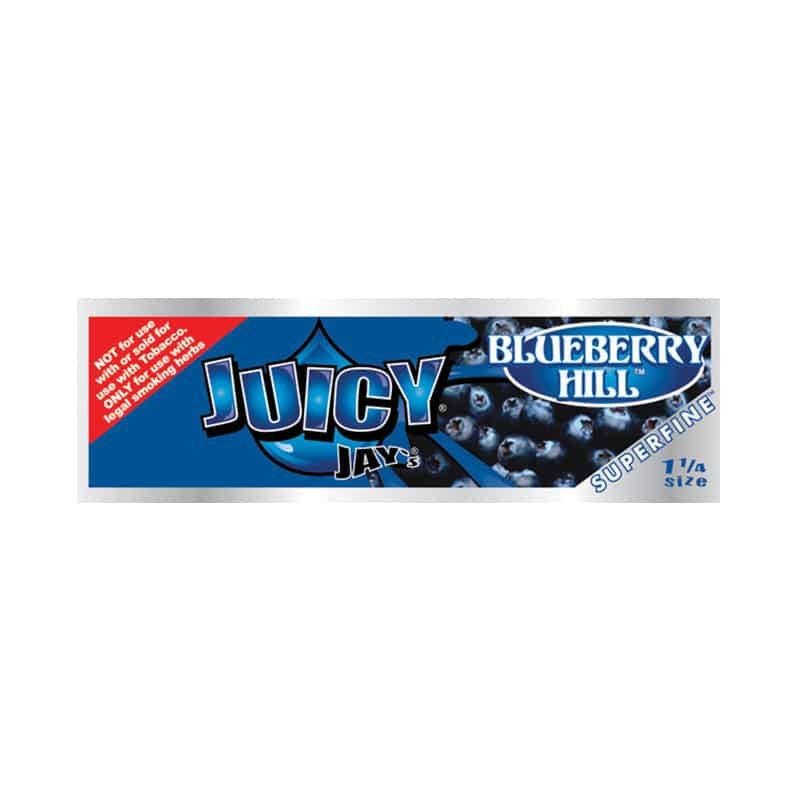 Juicy Jay Blueberry Hill Rolling Papers 1 1/4”