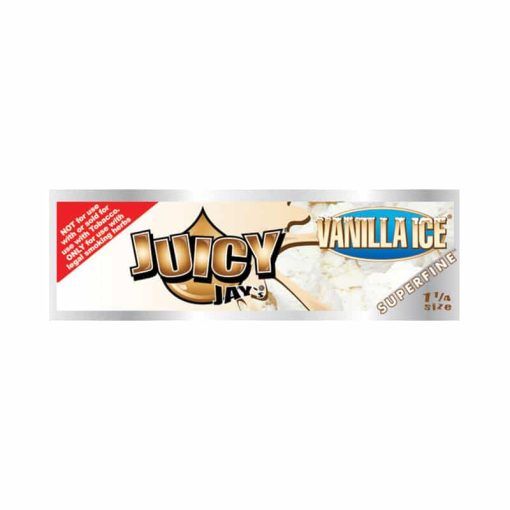 Juicy Jay Super Fine Vanilla Ice Rolling Papers 1 1/4”