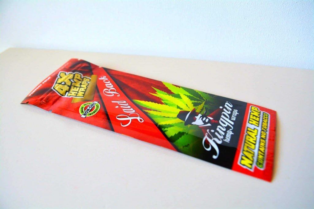 Kingpin "Laid Back" Hemp Wraps - Cannabox Wraps (Pictured)