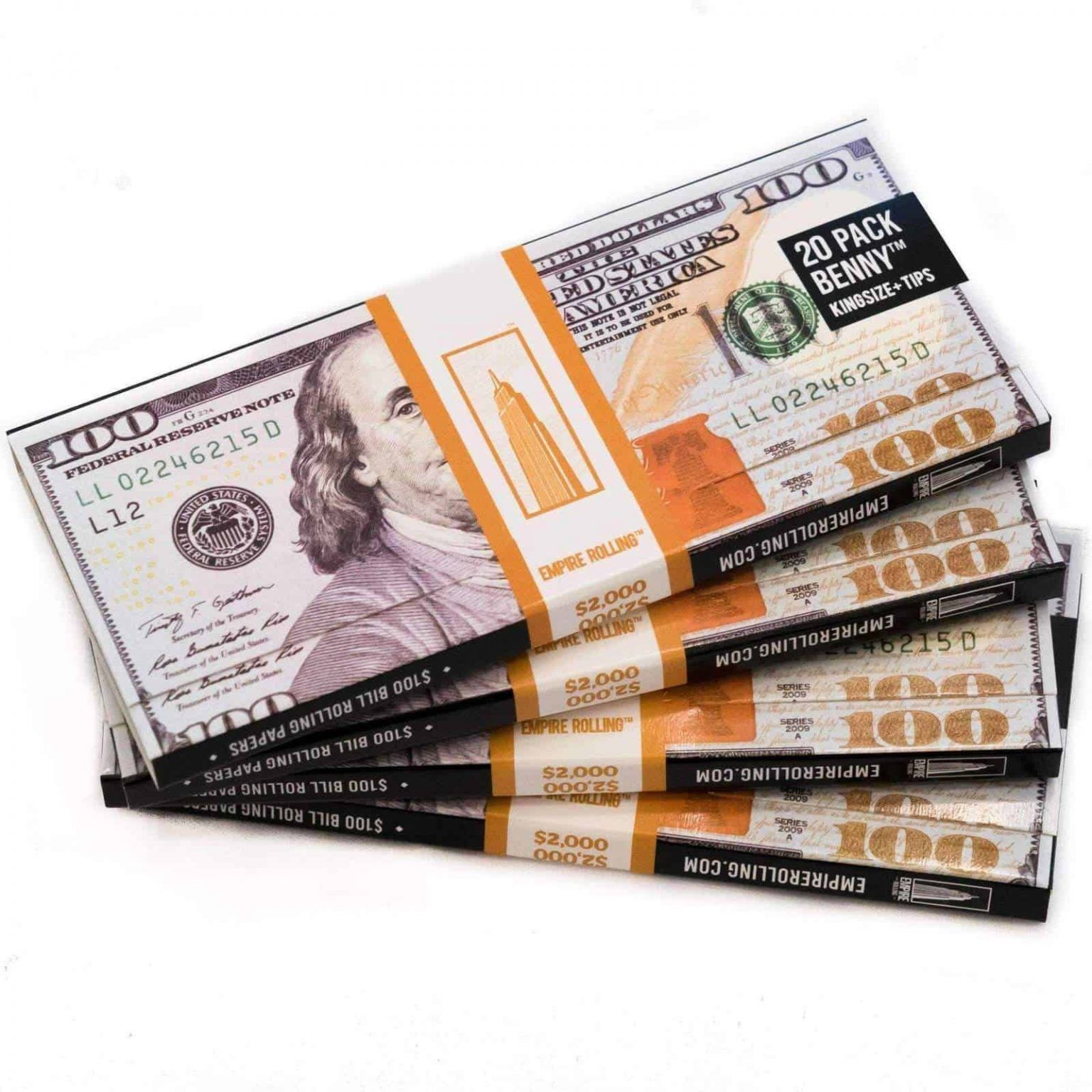 Empire 100 Bill Money Rolling Papers