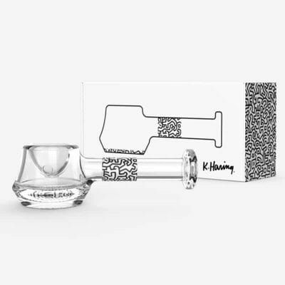 Keith Haring Spoon Pipe White Box