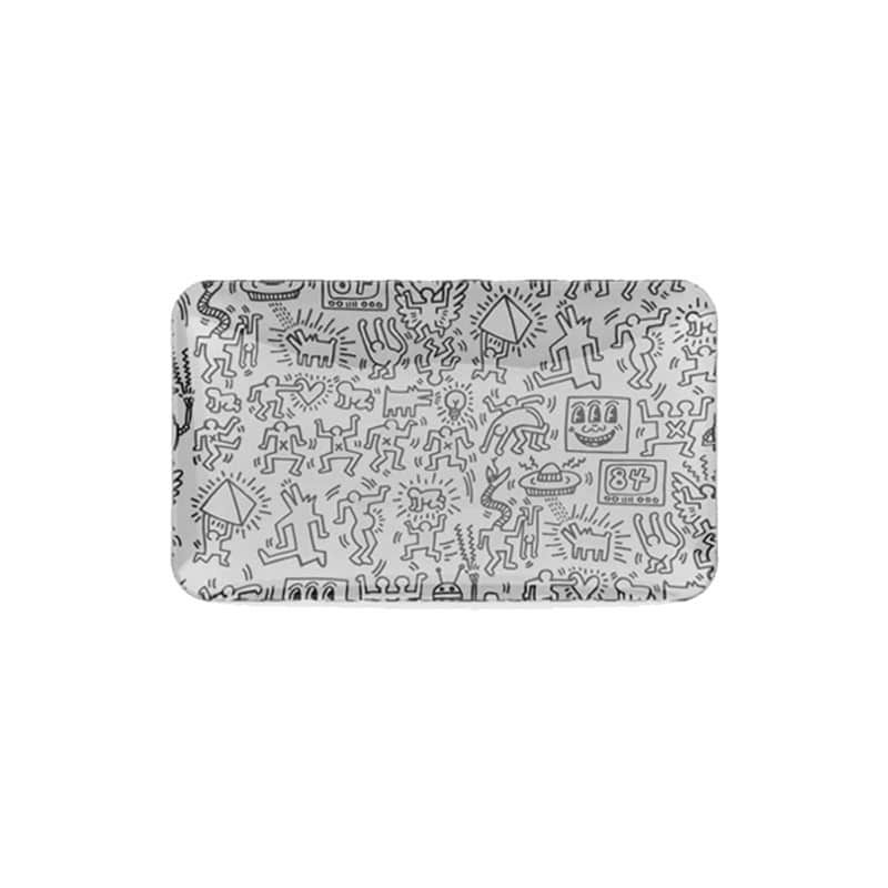 Keith Haring Rolling Tray White