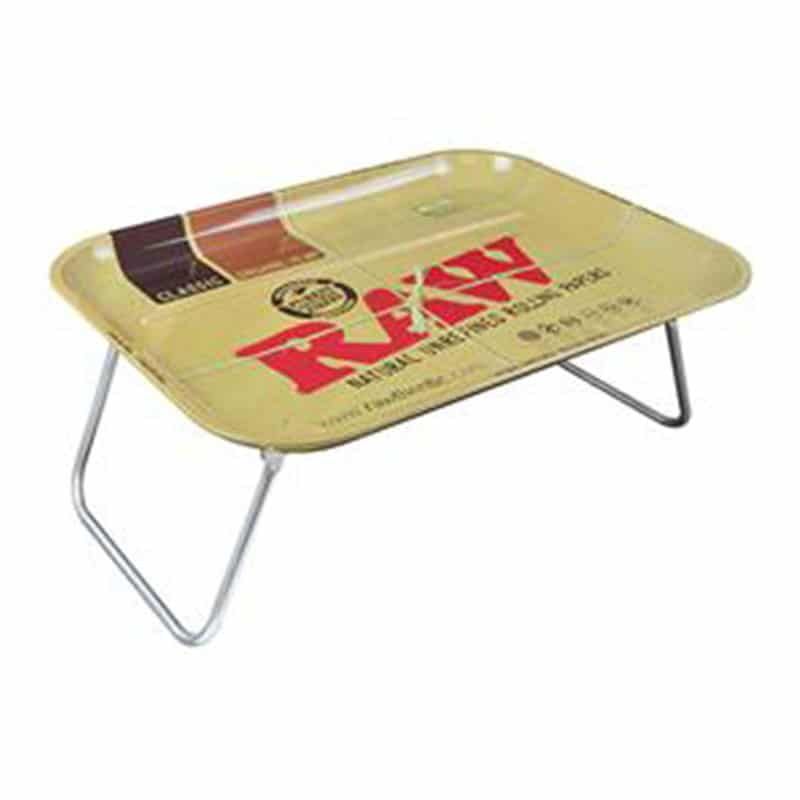 raw foldable rolling tray