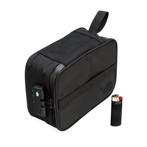 Cali Crusher Smell Proof Bag Compared to Lighter