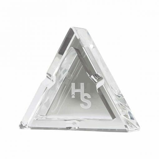 Higher Standards Crystal Glass Ashtray