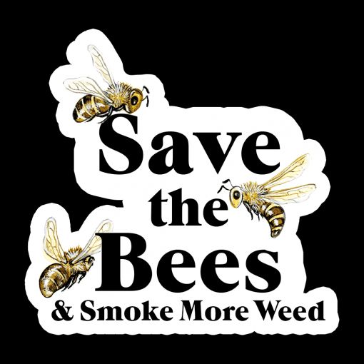 Cannabox May 2020 Save the Bees Sticker