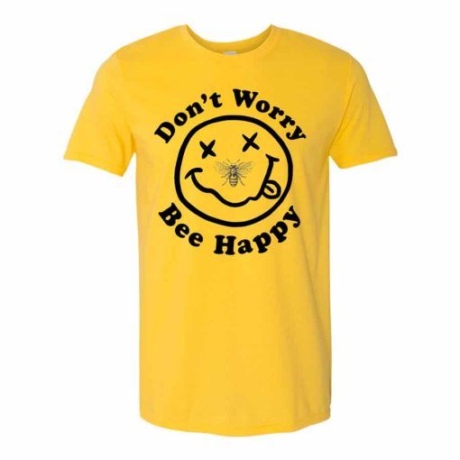 Cannabox Don't Worry Bee Happy Shirt May 2020