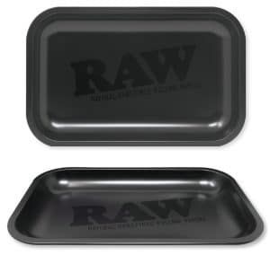 RAW Matte Black Rolling Tray
