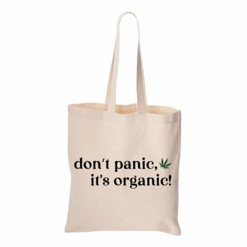 Cannabox Don't Panic Canvas Tote Bag