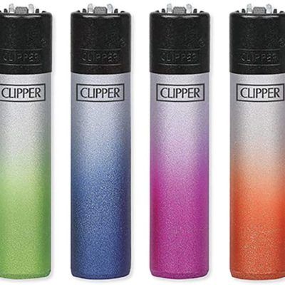 Metallic Gradient Clipper Lighter