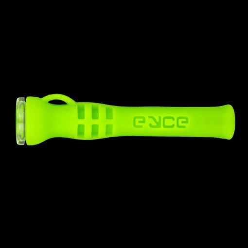 eye green silicone one hitter collector