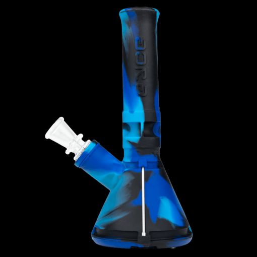 Silicone Mini Beaker Water Pipe w/ Storage