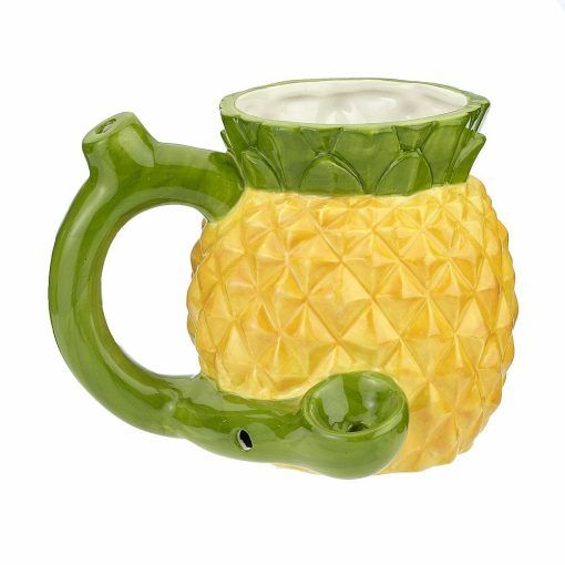 Pineapple Wake & Bake Mug Pipe