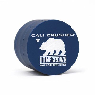 Cali Crusher Homegrown 4 Piece Grinder Blue