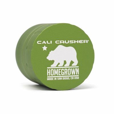 Cali Crusher Homegrown 4 Piece Grinder Green