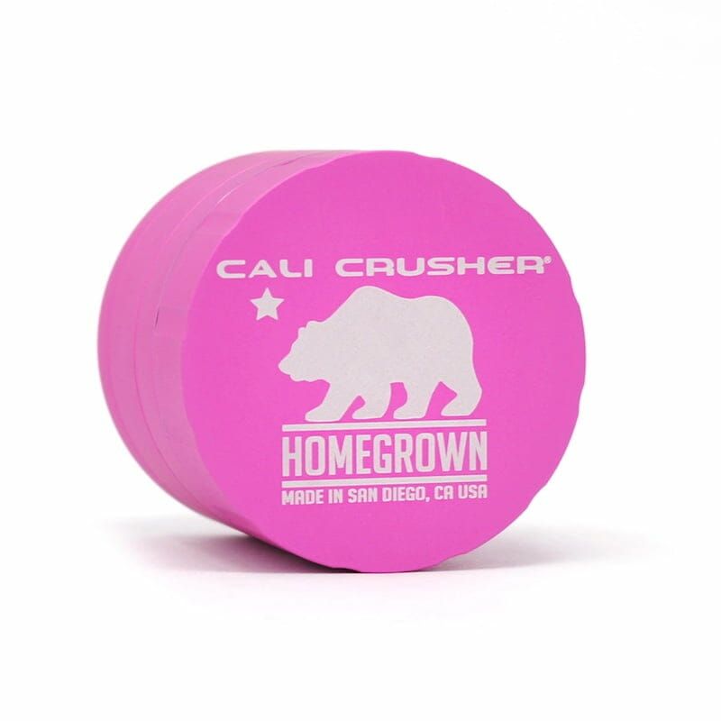 Cali Crusher Homegrown 4 Piece Grinder Pink