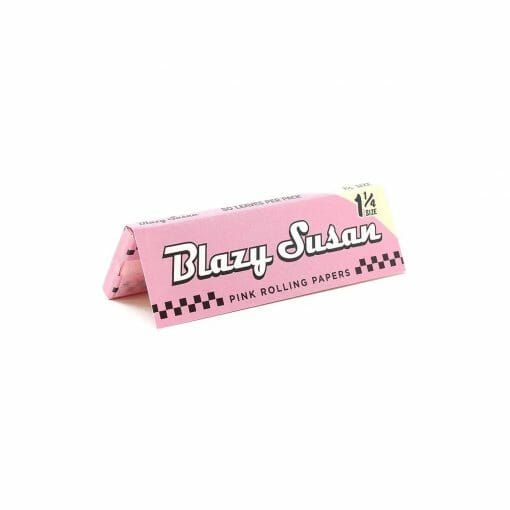 Blazy Susan 1 1/4” Pink Rolling Papers