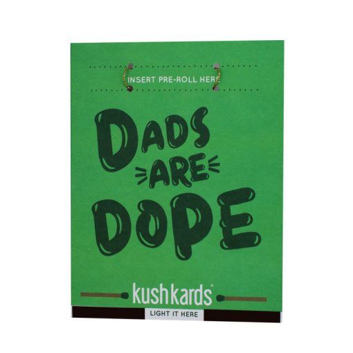 Kush Kards Dads are Dope Greeting Card