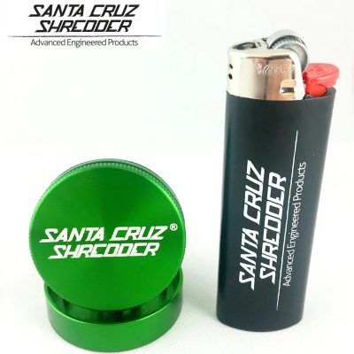 Santa Cruz Shredder 2 Piece Grinder Small Green