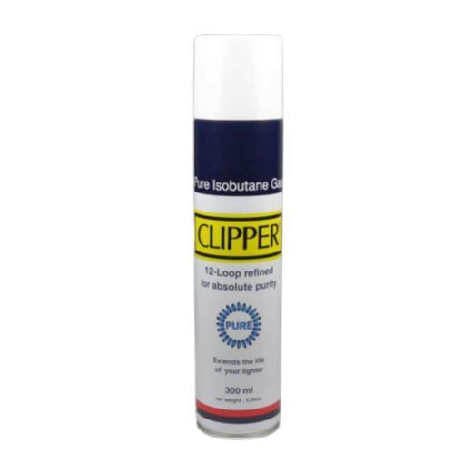 Clipper Pure Butane White 300ml Can