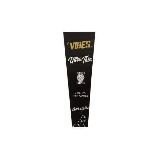 Vibes King Size Ultra Thin Pre-Rolled Cones