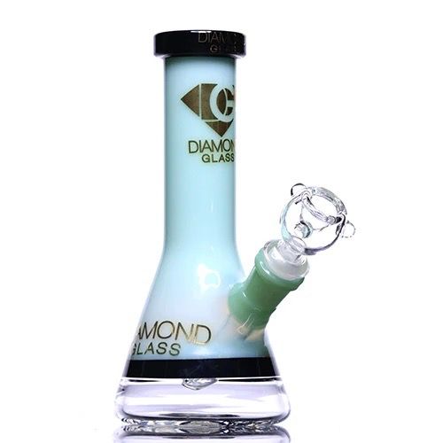 Diamond Glass Beast Small Beaker Bong