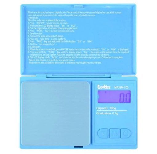 cookies scale blue