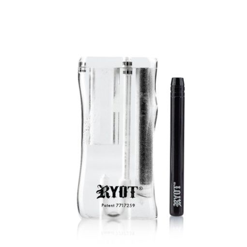 RYOT Acrylic 3" Magnetic Dugout with Matching One Hitter in Clear