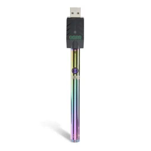 Ooze Twist Slim 2.0 510 Thread Cartridge Vape Battery - Rainbow