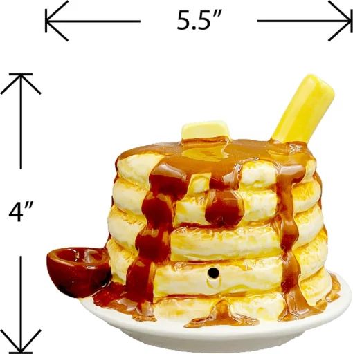 Pancake Stack Hand Pipe Dimensions