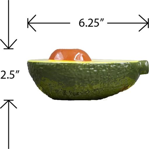 Avocado Hand Pipe Dimensions