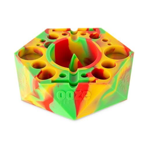 OOZE Bangerang Silicone Ashtray - Rasta