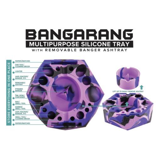 OOZE Bangerang Silicone Ashtray