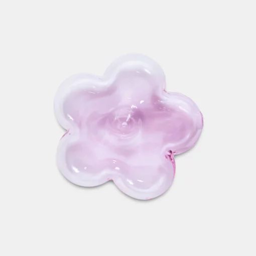 Edie Parker Petal Puffer pipe - blush