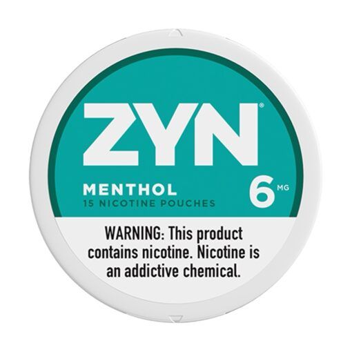 Zyn Pouches - 6mg Menthol