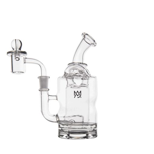 MJ Arsenal Turbine Mini Dab Rig Side