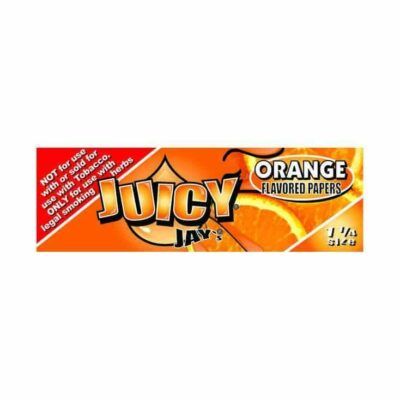 Juicy Jay's 1 1/4 Orange Rolling Papers