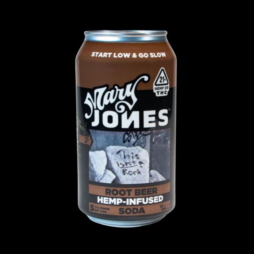 Mary Jones THC Soda Root Beer