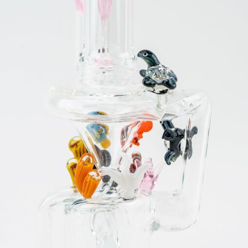 Empire Glassworks East Australian Current Mini Recycler - Image 3