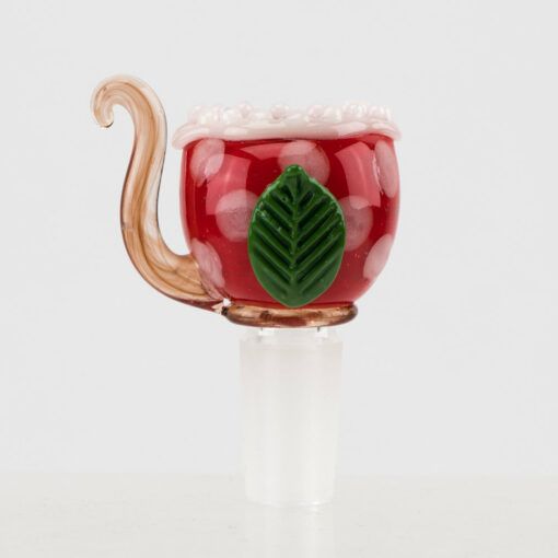 Empire Glassworks Fire Plant Bowl Piece