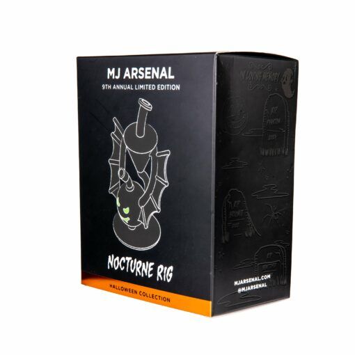 MJ Arsenal Nocturne Mini Glass Dab Rig Halloween Limited Edition - Image 9
