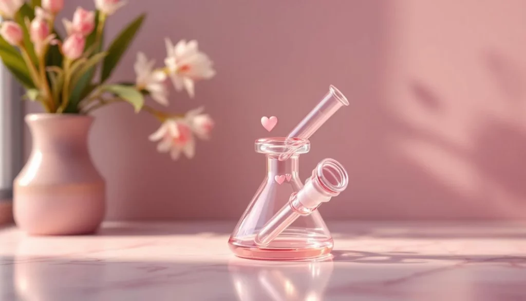 Cute Girly Dab Rigs: Feminine Designs for Dabbing