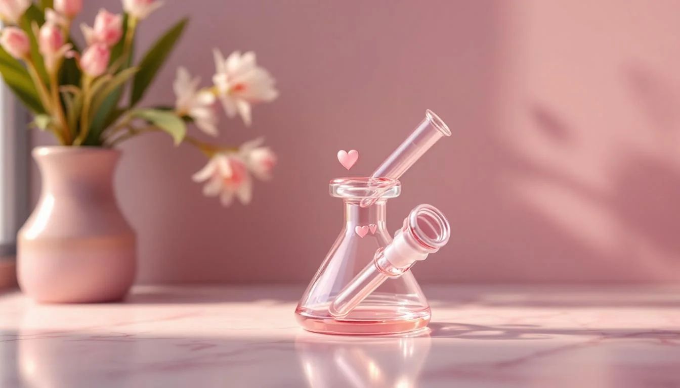 Cute Girly Dab Rigs: Feminine Designs for Dabbing